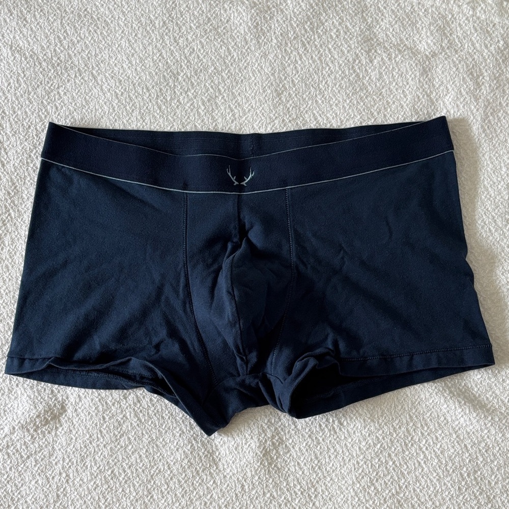 Stylish Navy Boxer Briefs for Men